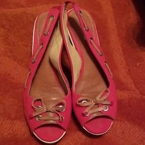 Pin-up stye sperry  top slider
